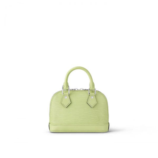 Louis Vuitton Nano Alma Vert Noto Green