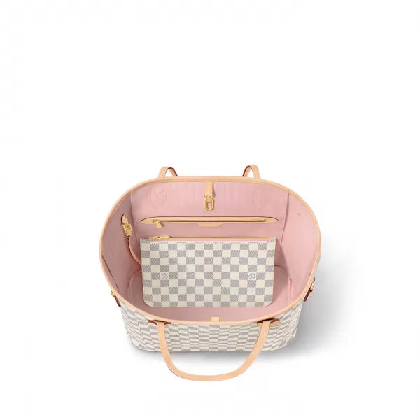 Louis Vuitton Neverfull MM Rose Ballerine