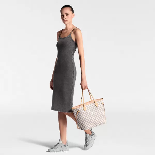 Louis Vuitton Neverfull MM Rose Ballerine