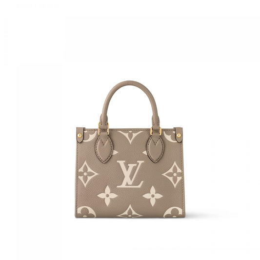Louis Vuitton OnTheGo BB Dove Gray/Cream