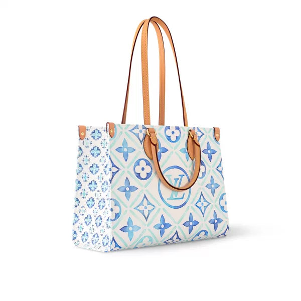 Louis Vuitton Lagoon Blue OnTheGo MM