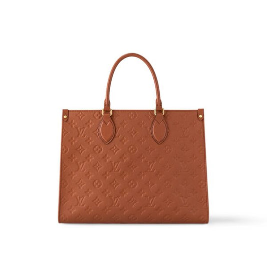 Louis Vuitton OnTheGo MM Cognac Brown