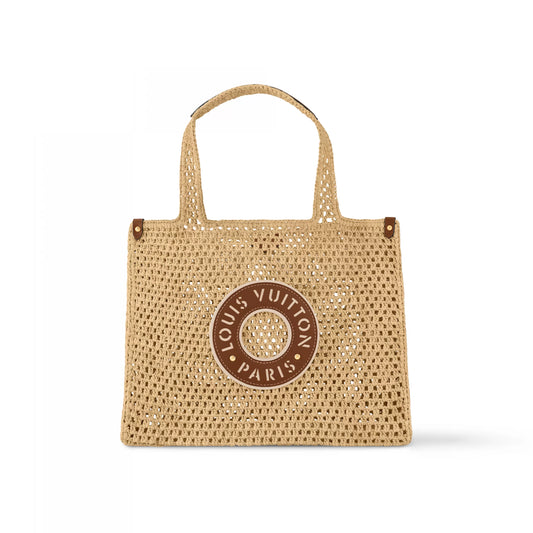 Louis Vuitton OnTheGo MM Natural Tan