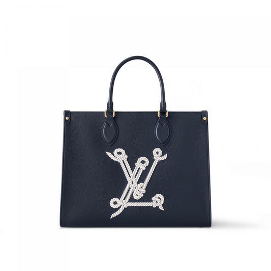 Louis Vuitton OnTheGo MM Navy Blue