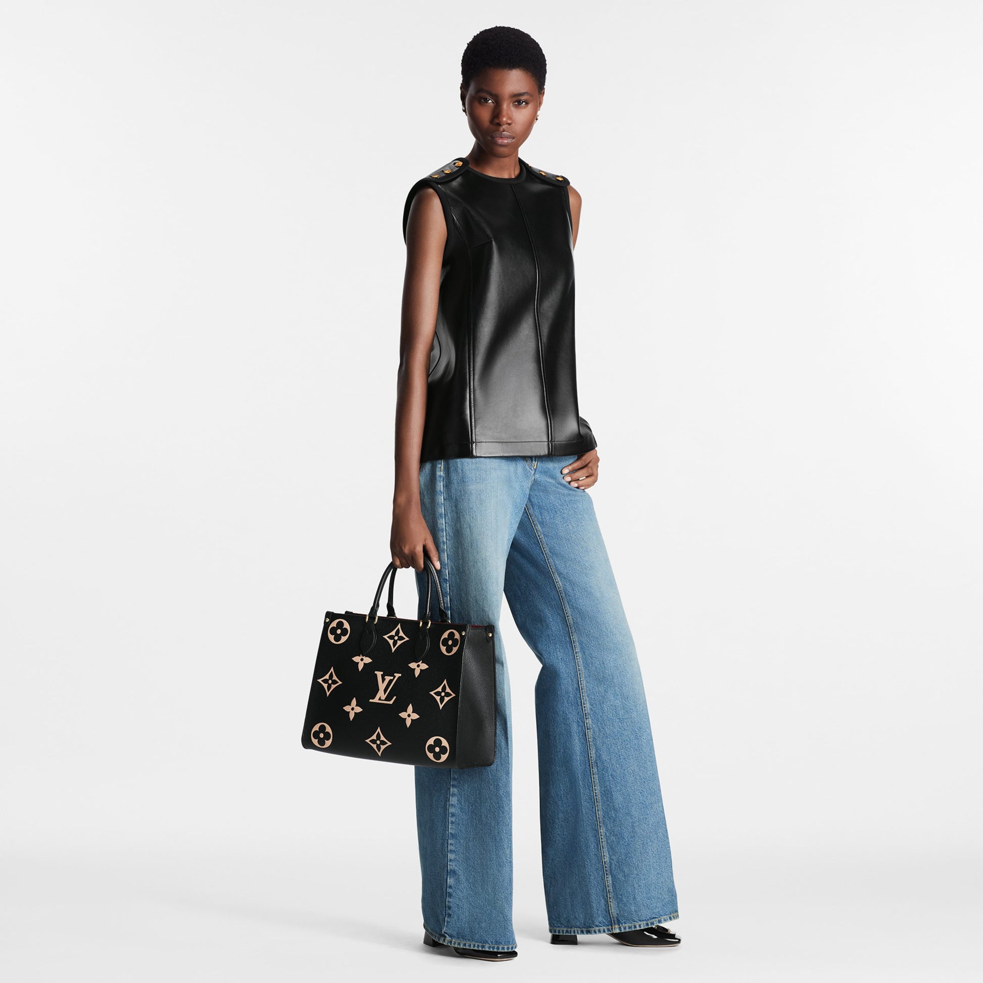 Bicolor OnTheGo MM Handbag