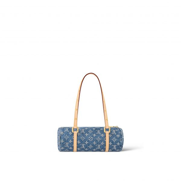 Louis Vuitton Papillon Denim Handbag
