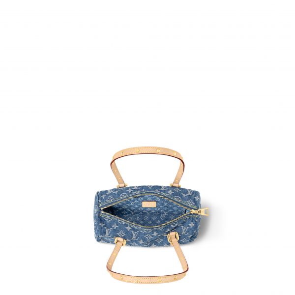 Louis Vuitton Papillon Denim Handbag