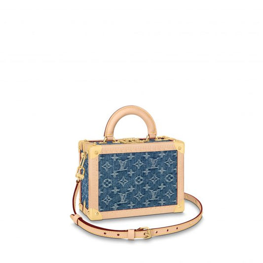 Louis Vuitton Petite Valise Denim Blue