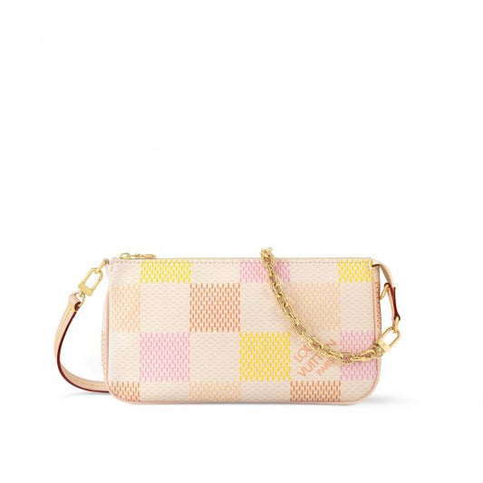 LV Pochette Accessoires Peach Pink