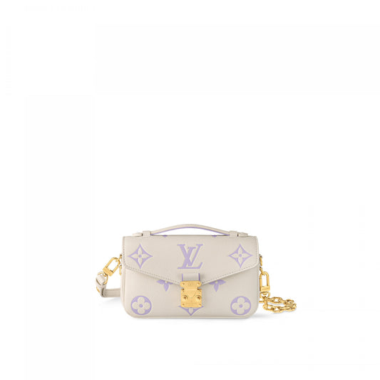 LV M23940 Pochette Metis East West Latte