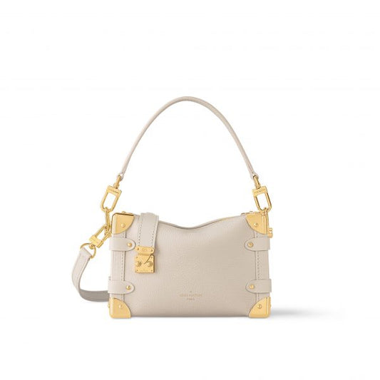 Chalk Louis Vuitton Trunk PM Bag