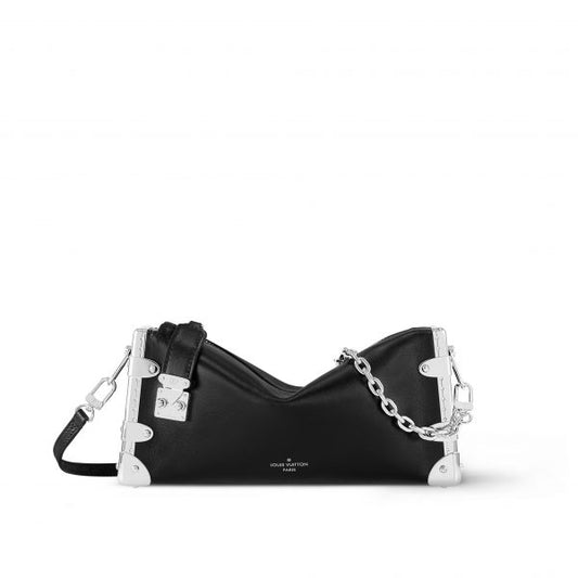 Louis Vuitton Slim Trunk Black Leather