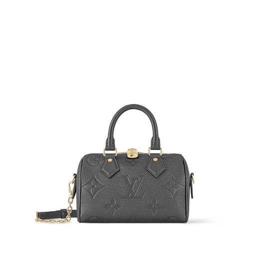 Louis Vuitton Speedy Bandouliere 20 Gun Metal