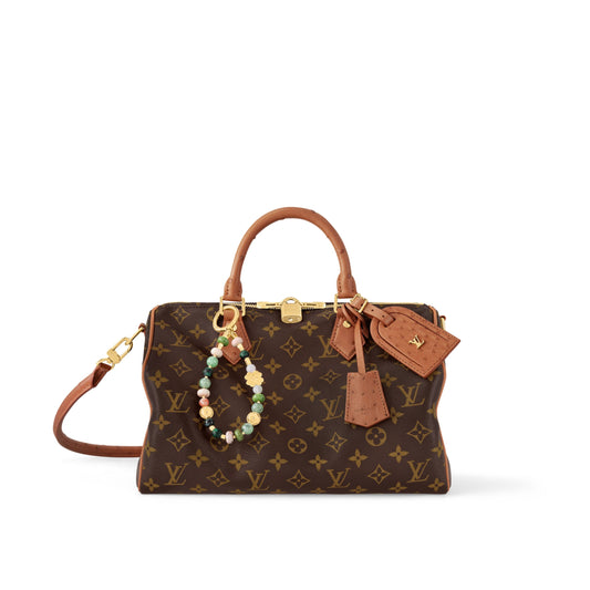 Stylish Louis Vuitton N87212 Speedy Soft 30 Boho Monogram Tan