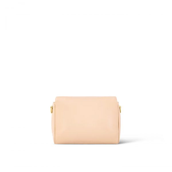 Beige Twist MM Handbag