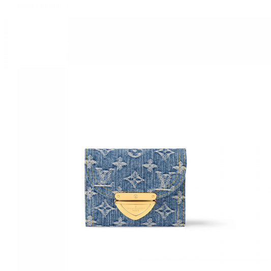 Louis Vuitton Denim Blue Wallet
