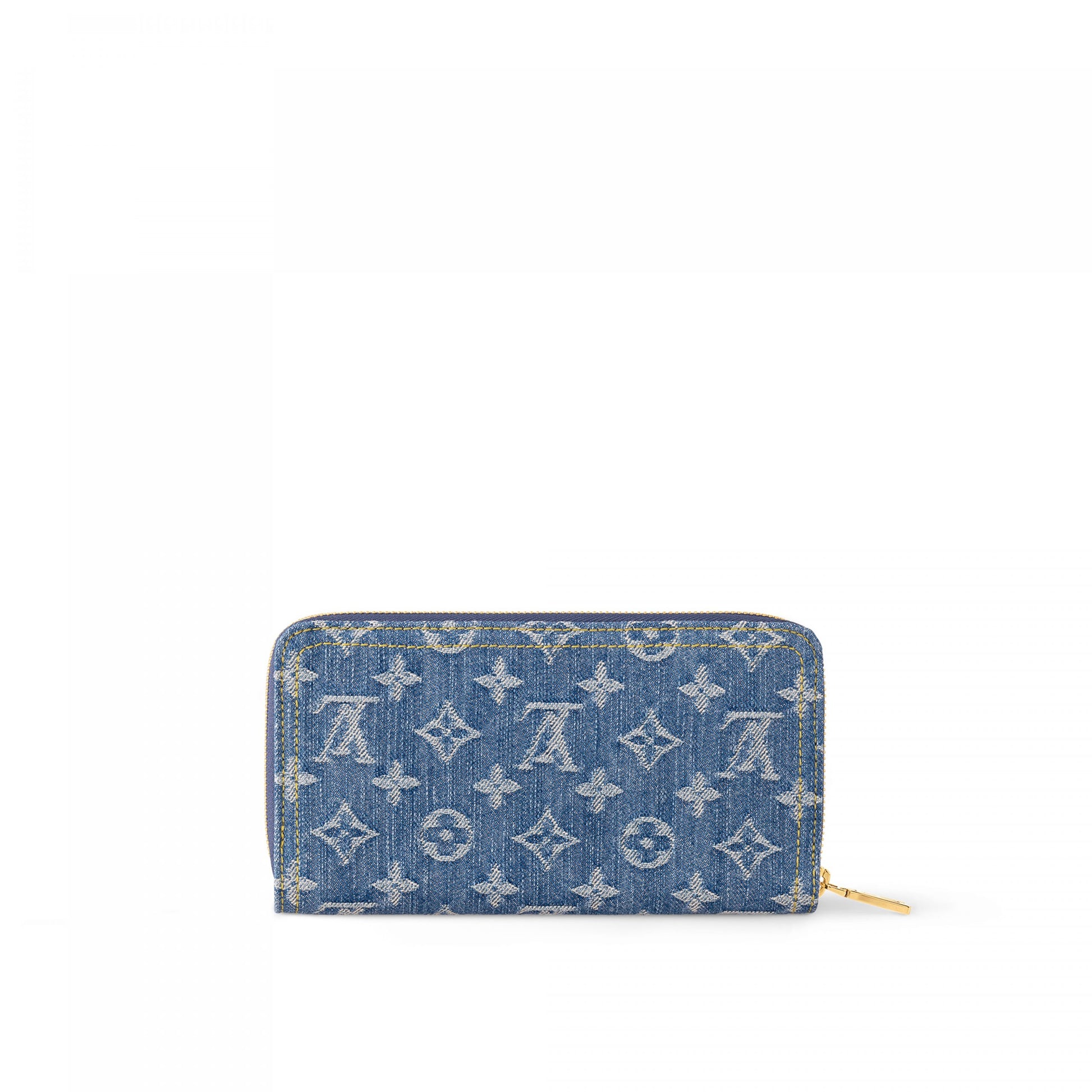 Louis Vuitton Zippy Denim Wallet