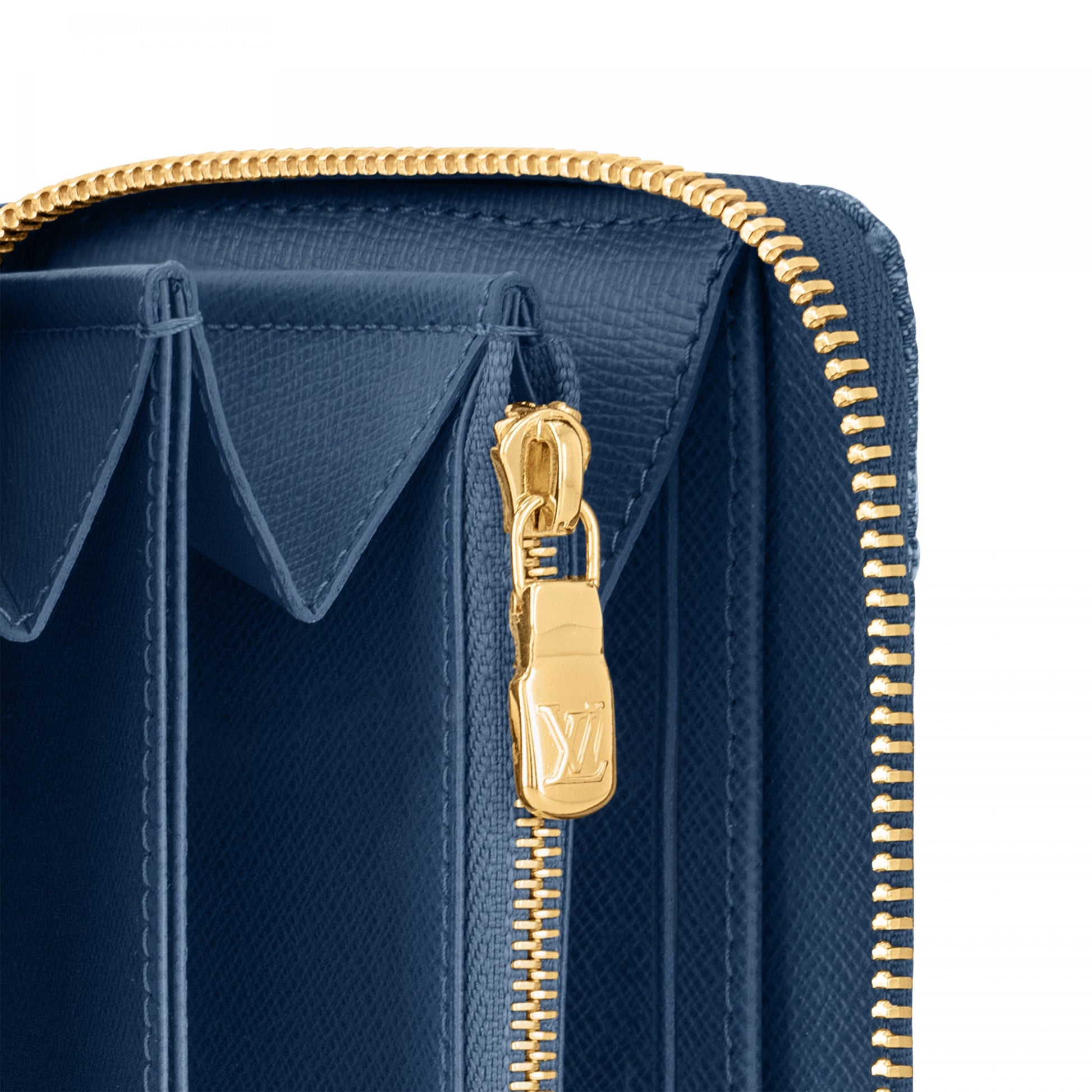 Louis Vuitton Zippy Denim Wallet