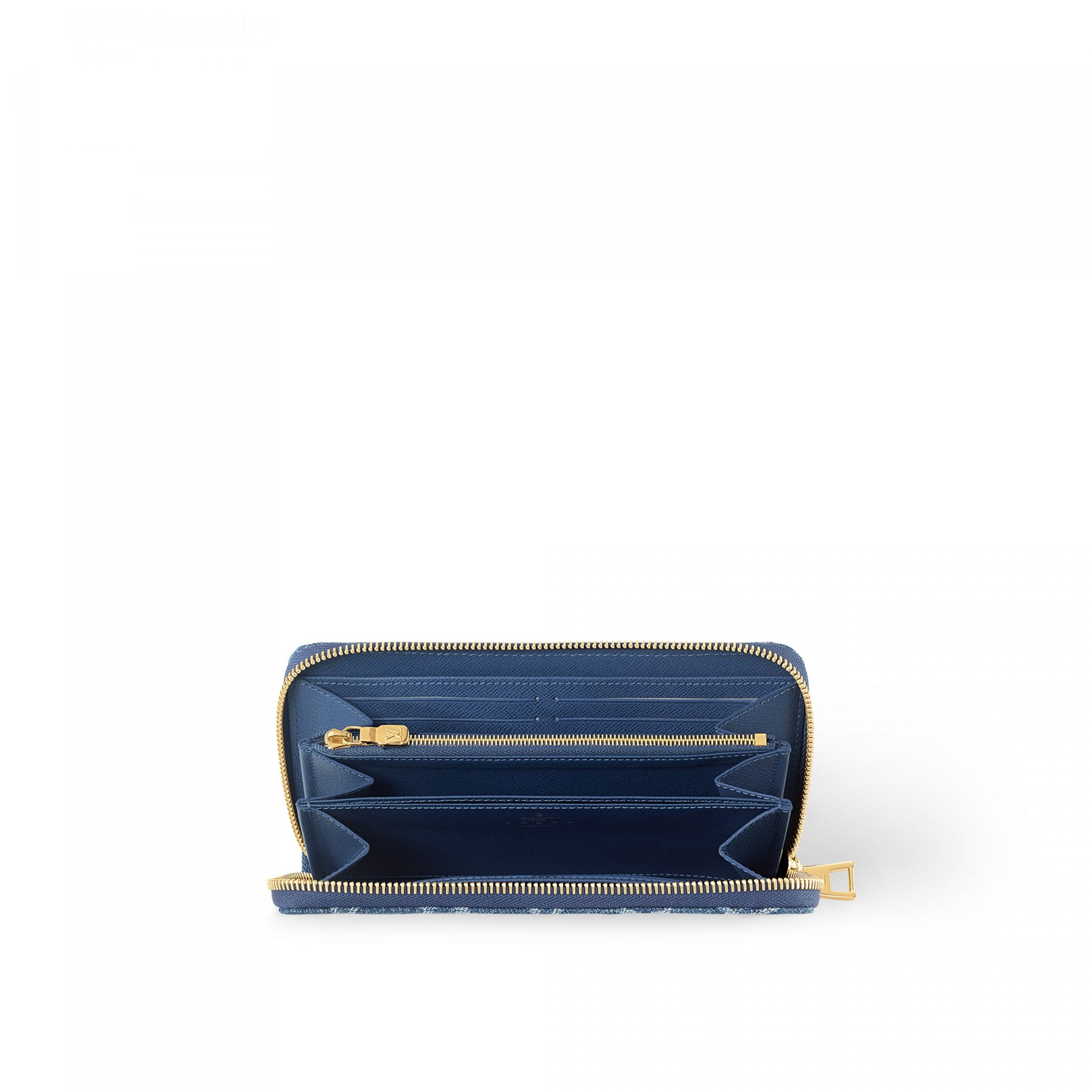 Louis Vuitton Zippy Denim Wallet