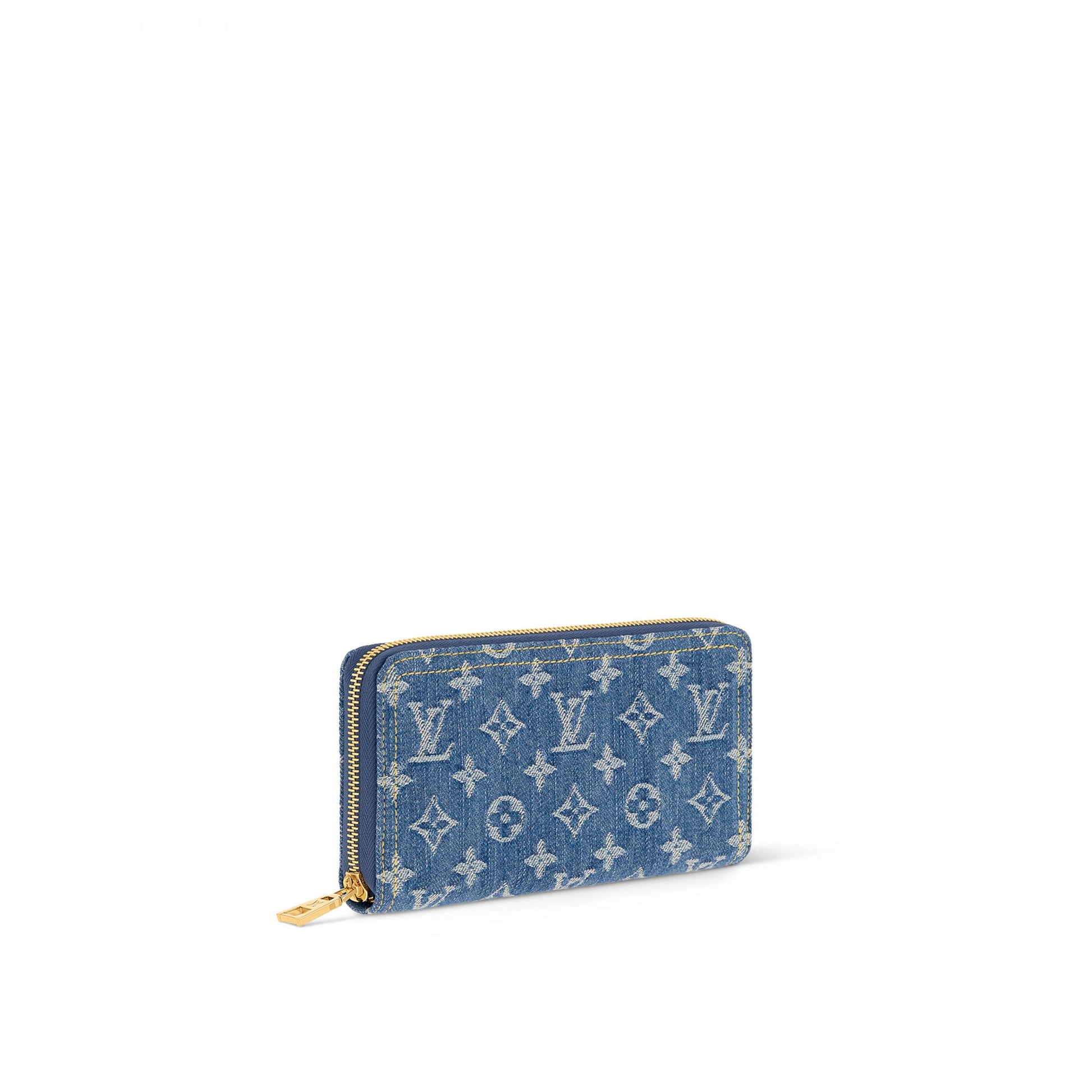 Louis Vuitton Zippy Denim Wallet