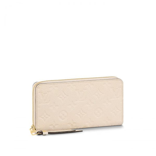 Louis Vuitton Cream Zippy Wallet M82212